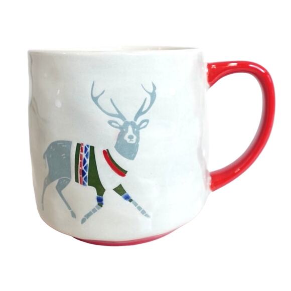 Lang Design Hunters Deer Buck in Sweater COFFEE CUP / MUG - Picture 1 of 7